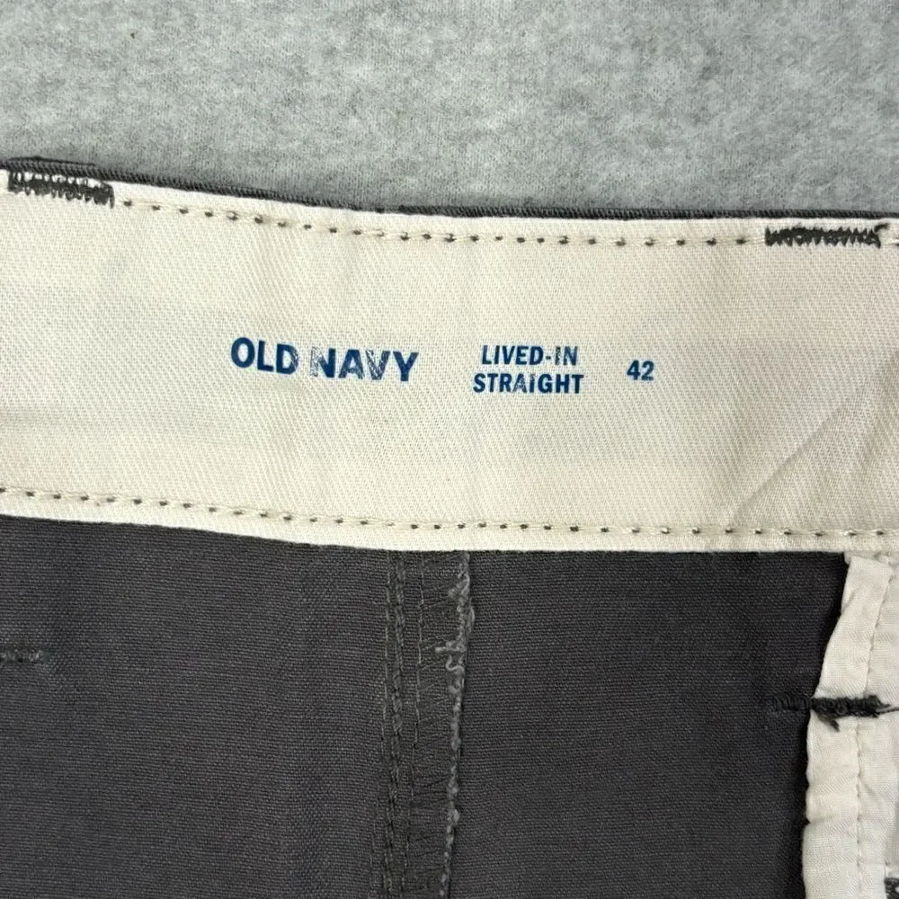 Old Navy Mens Shorts Size 42 Grey NWT Cargo Summer Comftorable Casual Bottom 190